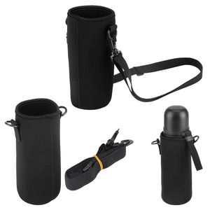 Jimdary Wasserflasche Hülse Tragetasche Tasche Halter für Outdoor Camping Wandern Angeln(Hoch 15cm)