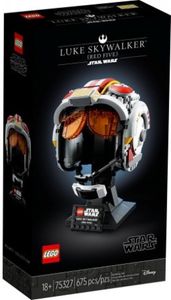 LEGO 75327 Star Wars Helm von Luke Skywalker (Rot Fünf) Modell, Sammlerstück und ein tolles Geschenk für Erwachsene, Bausatz, Zimmer-Deko