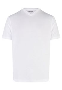Daniel Hechter - Modern Fit -  Doppelpack Herren Kurzarm T-Shirt V-Neck/V-Ausschnitt (100920 76040), Größe:L, Farbe:Weiß (010)