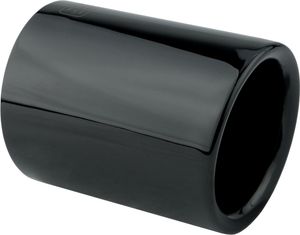 1 Auspuffblende für Bmw Black-Chrom Endrohr Blende 76mm poliert Edelstahl 1er F20 F21 LCI 2er F22 F23 3er F30 F31 F34 4er F32 F33 F36 F45 F46 X1 F48 OEM 18307622764 - 18307622762