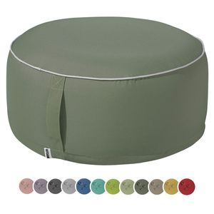 heimtexland Outdoor Pouf Sitzkissen wetterfest Garten Bodenkissen ausblasbar Fußhocker Yoga Lounge Hocker Tisch Party Deko Sitzsack 25x55 Typ551 Oliv heimtexland Outdoor Pouf Sitzkissen wetterfest Garten Bodenkissen ausblasbar Fußhocker Yoga Lounge Hocker Tisch Party Deko Sitzsack 25x55 Typ551 Oliv