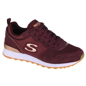 Skechers Damen Sneakers OG 85 Goldn Gurl Rot/Bordeaux