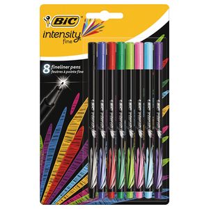 BIC Fineliner Intensity Fine "MIXED" 8er Blister