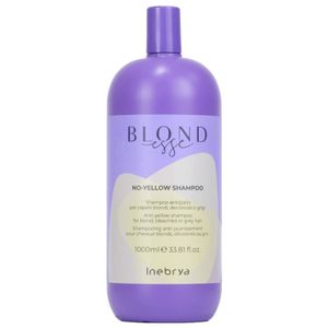 Inebrya BLONDesse No-yellow Shampoo 1000ml Shampoo für blondes, graues und gesträhntes Haar