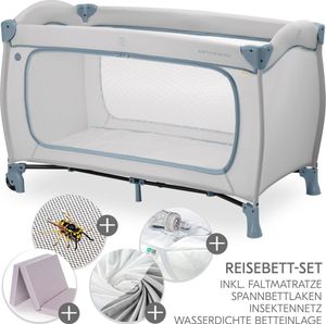 Hauck Reisebett XXL-Sparset - Sleep N Play Go Plus OneSize