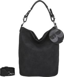 Fritzi aus Preußen Schultertasche Umhängetasche Brigitte X Fritzi Hobo Bag Black schwarz Fritzi aus Preußen Schultertasche Umhängetasche Brigitte X Fritzi Hobo Bag Black schwarz