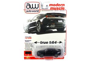 Autoworld AW64332A-3 Chevrolet Camaro ZL1 schwarz 2019 - Premium 2021 R4 Maßstab 1:64 Modellauto