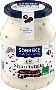 Söbbeke Joghurt mild Stracciatella 7,5% Fett - Bio - 500g