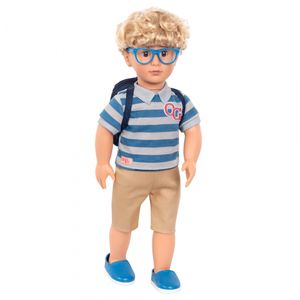 Our Generation - Puppe Leo Junge - im Schuljungen-Outfit