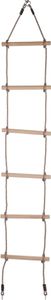 Swingking Strickleiter mit Ösenringen und 6 Holzsprossen