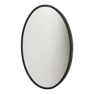 LOFT42 Mirror Wandspiegel oval - schwarz - 60x40