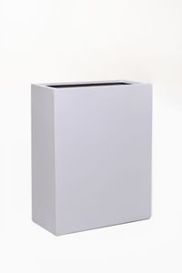 VIVANNO Raumteiler Fiberglas ELEMENTO Kasten, Weiß matt - 59x30x75 cm