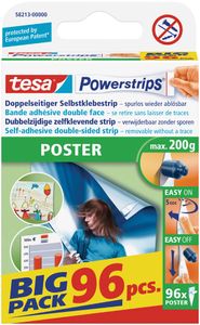 tesa Powerstrips POSTER Big Pack Haltekraft: max. 0,2 kg 96 Stück