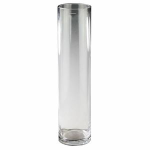 Vase DKD Home Decor Kristall Durchsichtig (15 x 15 x 80 cm)