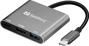 Sandberg USB-C Mini Dock HDMI+USB