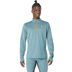 Asics Winter Run 1/2 Zip Mid Layer - foggy teal/ocean haze, Größe:L