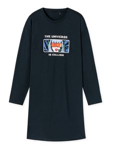 Schiesser Nacht-hemd schlafmode sleepwear Teens Nightwear nachtblau 164