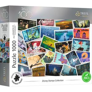 Trefl 10760 Disney 100 Jahre Briefmarken Sammlung 1000 Teile Puzzle