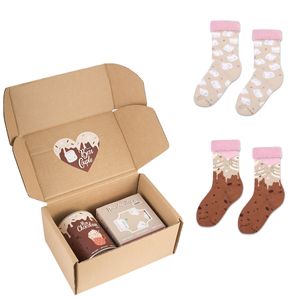 ZOOKSY Weihnachten Socken für Jungen und Mädchen BEST COUPLE Weihnachtssocken für Verliebte, 24-29