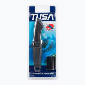 TUSA Mini-Tauchermesser schwarz FK-10