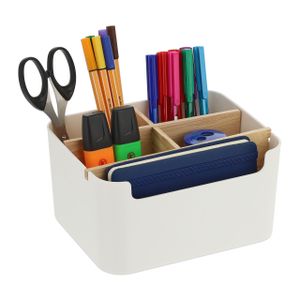 relaxdays Schreibtisch Organizer mit 5 Fächern