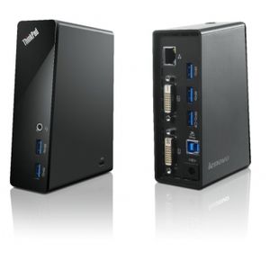 Lenovo ThinkPad USB 3.0 Dock (EU), Kabel, 10, 100, 1000 Mbit/Sek