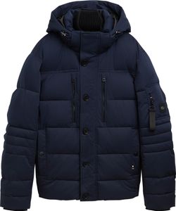 TOM TAILOR PUFFER JACKET WITH HOOD Herren Winterjacke, Größe:XL, Farbe:Sky Capitain Blue