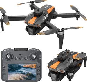 AIORBER Drohne, mit EIS-Kamera, Intelligenter Flugmodus, Flugzeit bis zu 22 min, GPS-Automatik, faltbar, bürstenlose Motoren, 30x28x6,5cm, Schwarz AIORBER Drohne, mit EIS-Kamera, Intelligenter Flugmodus, Flugzeit bis zu 22 min, GPS-Automatik, faltbar, bürstenlose Motoren, 30x28x6,5cm, Schwarz
