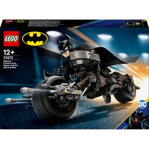 LEGO DC Batman: Batman Baufigur mit dem Batpod, Spielzeug zu den Filmen mit dem Superhelden, Abenteuer-Spielset für Kinder, Geschenk für Jungen und Mädchen 76273