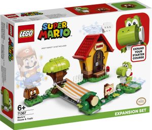 LEGO 71367 Super Mario Marios Haus und Yoshi – Erweiterungsset, Bauspiel