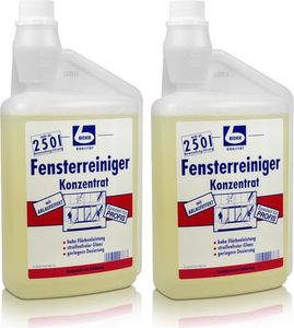 Dr. Becher Fensterreiniger Konzentrat 1L für Glasflächen geeignet (2er Pack)