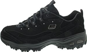 Skechers Sport Womens D'LITES PLAY ON Sneakers Damen Schuhe Schwarz, Schuhgröße:39 EU