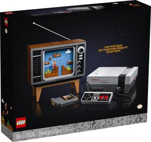 LEGO Super Mario Nintendo Entertainment System Super Mario Bros Gameplay-Bauset für Erwachsene, DIY 71374