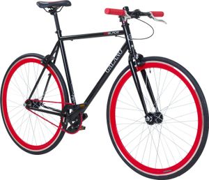 Galano Blade Fixie Fahrrad 28 Zoll Singlespeed 165 - 195 cm retro Urban Bike mit Flip Flop Nabe für Fixed Gear und Freilauf