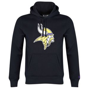New Era - NFL Minnesota Vikings Team Logo Hoodie - black : 3XL Farbe: Schwarz Größe: 3XL