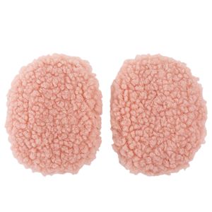 Paar Winterwarme faltbare bandlose Ohrenschützer Earlap-Ohrabdeckungen Wärmeschutz-Rosa, Größe: M