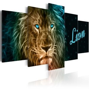 online Wandbilder kaufen günstig Löwe