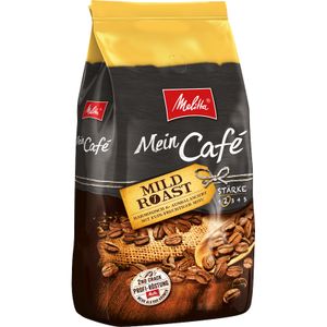 MELITTA Ganze Kaffeebohnen Mein Café Mild Roast 1 kg harmonisch ausbalanciert