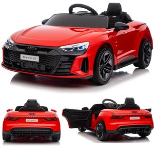 AUDI RS e-tron GT Kinderauto Kinder Elektroauto mit Fernbedienung mp3 und mehr -Rot-