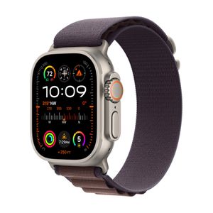 Apple Watch Ultra 2 GPS + Cellular 49mm Titanium s páskem Blue Ocean Band - MREG3PO/A