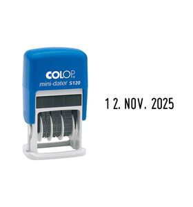 COLOP Datumstempel Mini Dater S120 Monate in Buchstaben