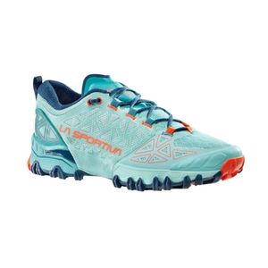 La Sportiva Bushido II Woman Cztery rozmiary: 38 EU / Barva: Lagoon/Cherry Tomato