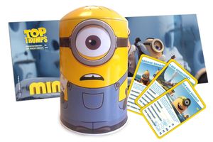 Top Trumps Kidsbox Minions Kartenspiel Quartett Spiel Gesellschaftsspiel