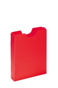 PAGNA Heftbox DIN A4 Hochformat aus PP rot