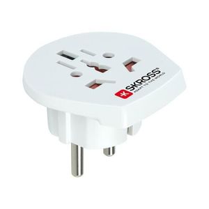 SKROSS 1.500211-E - Univerzálny - Typ C (Euro zástrčka) - Typ A - Typ B - Typ I (AU) - Typ J (CH) - Typ L (IT) - 100 - 250 V - 16 A - Biely