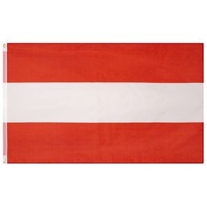 Einheitsgröße MW-10|Österreich Flagge MUWO "Nations Together" 90 x 150 cm