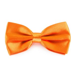 Oblique Unique Fliege Schleife Hochzeit Anzug Smoking - orange