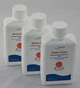 3x Waterclean Konditionierer Plus 250 ml Wasserbetten Stricker Chemie Wasserbett