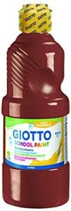 Giotto Témpera Escolar, Braun, 500 ml, Flasche, 1 Stück(e)