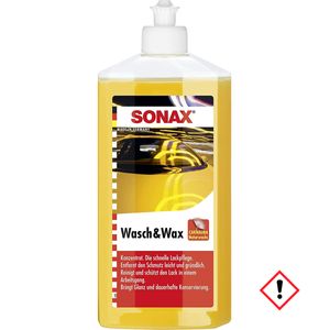 SONAX Wasch und Wax Glanz Konservierung in einem Arbeitsgang 500ml